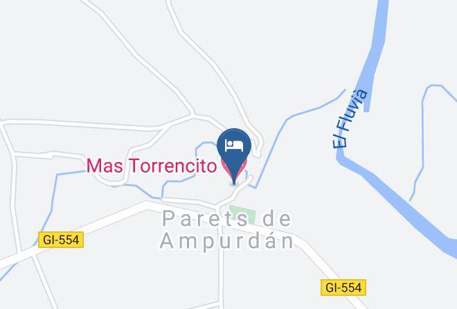 Girona - Mas Torrencito Maps