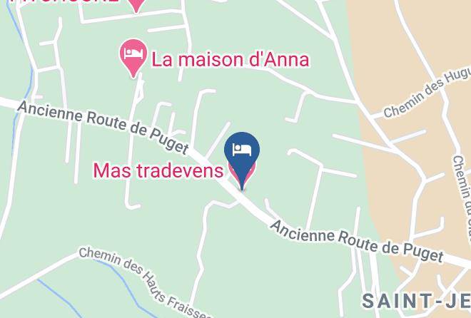 Vaucluse - Mas Tradevens Maps