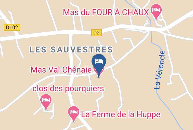Vaucluse - Mas Val Chenaie Maps