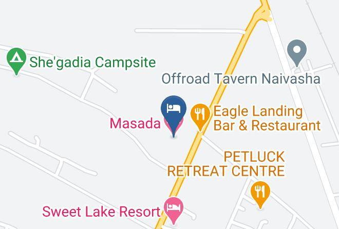 Nakuru - Masada Hotel Maps
