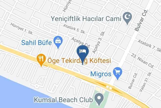 Marmara Ereglisi - Masal Butik Hotel Maps