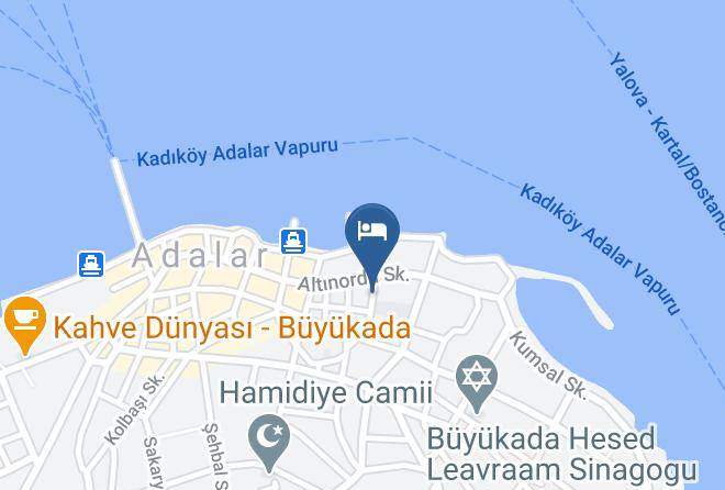 Adalar - Masal Hotel Buyukada Maps