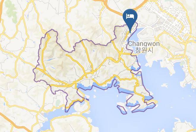 Masanhappoguchangwonsi - Masan Amor Hotel Maps