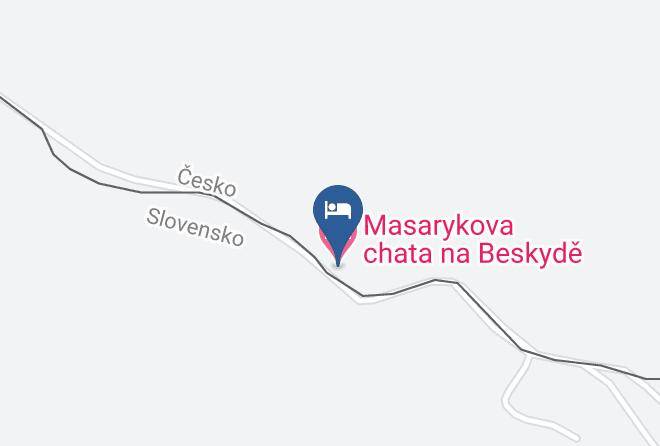 Masarykova Chata Na Beskyde Map