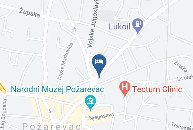 Branicevo District - Masaza & Sauna Pozarevac Maps