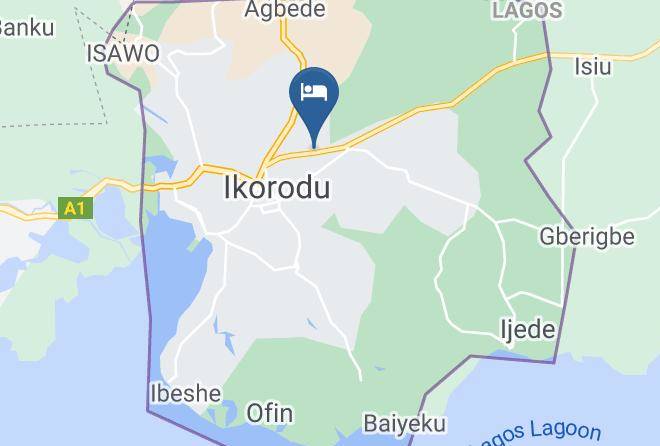 Ikorodu - Masbat De Kings Hotel Maps