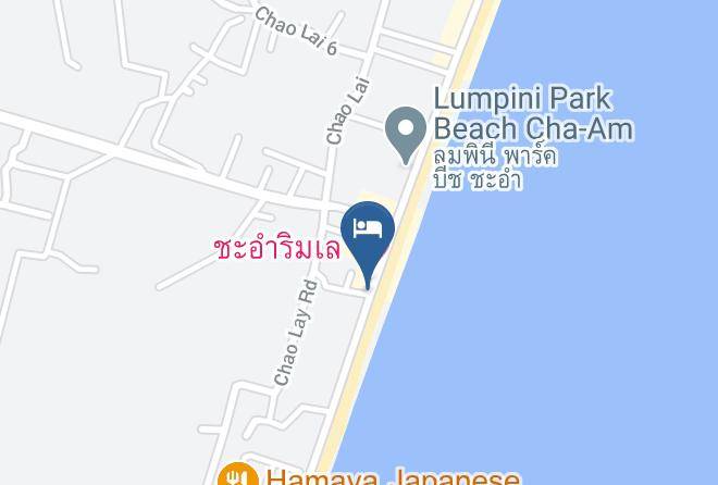 Masea Hotel Cha Am Map
