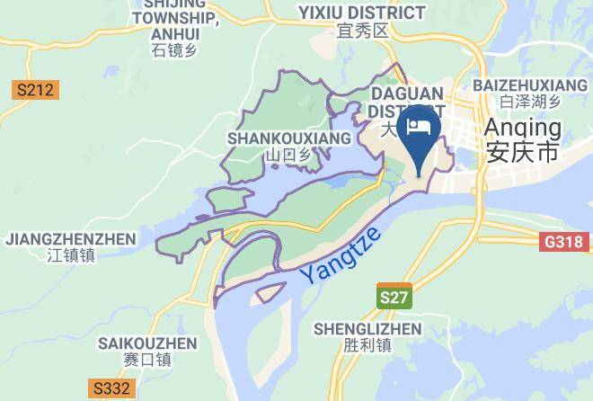 Anqing - Mashan Hotel Maps