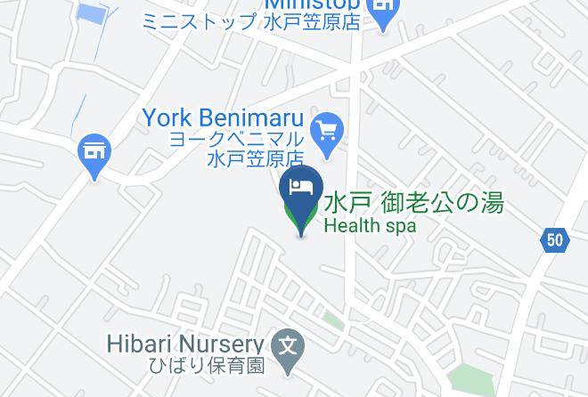 Mito City - Mashiko Country Club Maps
