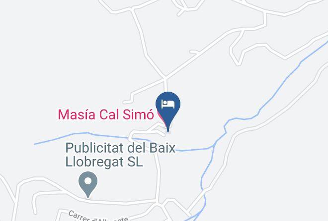 Barcelona - Masia Cal Simo Universidad De Crecimiento Personal Maps