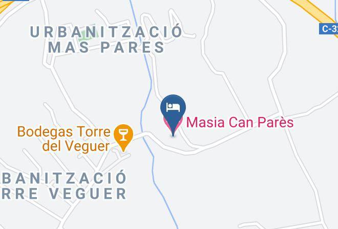 Barcelona - Masia Can Pares Maps