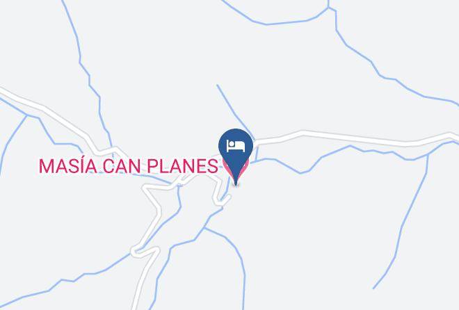 Girona - Masia Can Planes Maps