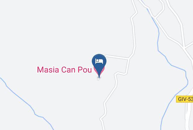 Girona - Masia Can Pou Maps
