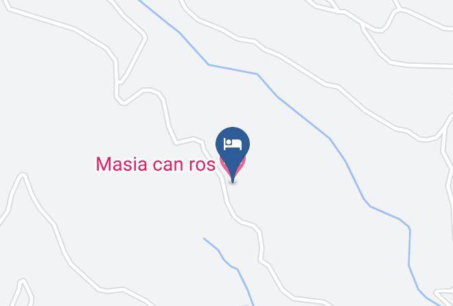 Girona - Masia Can Ros Maps