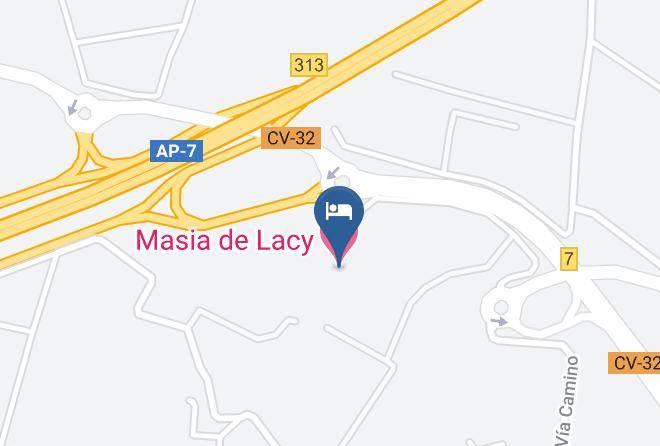 Museros - Masia De Lacy Maps
