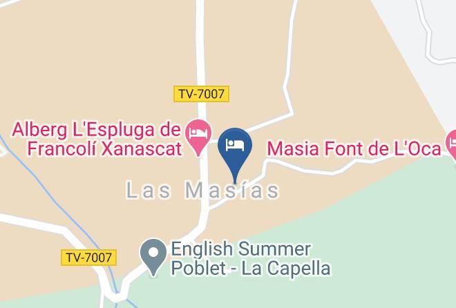 Tarragona - Masia Del Cadet Maps