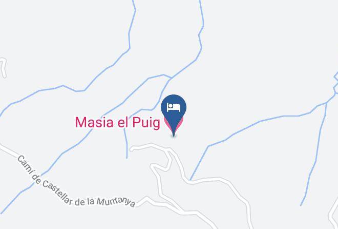 Girona - Masia El Puig Maps