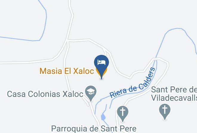 Barcelona - Masia El Xaloc Maps