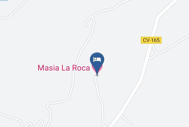 Castellon - Masia La Roca Maps