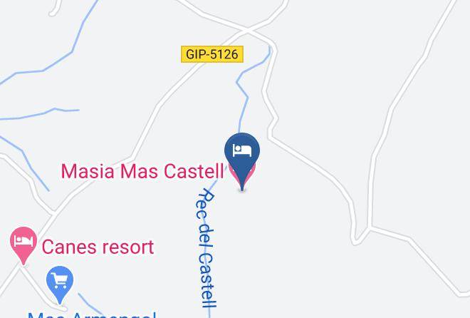 Girona - Masia Mas Castell Maps