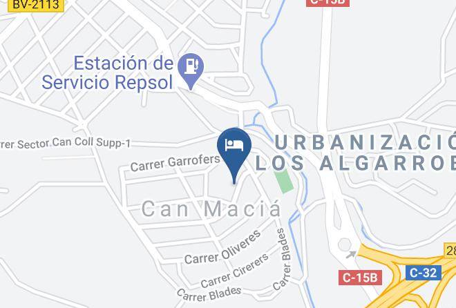 Barcelona - Masia Pairal Maps