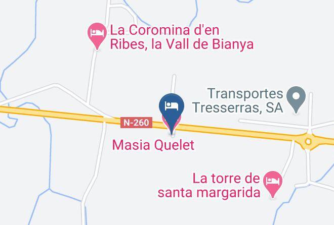 Girona - Masia Quelet Maps