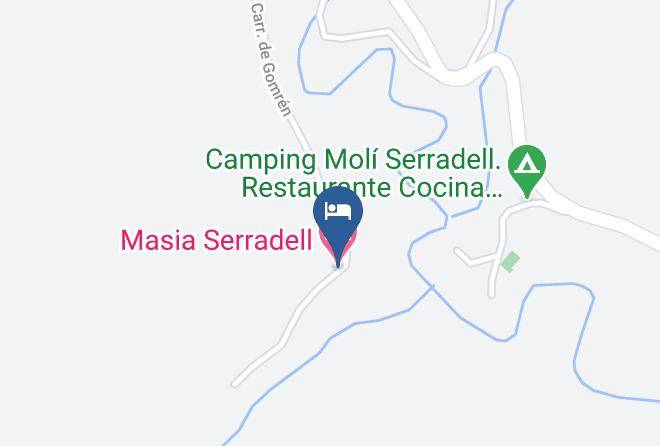 Girona - Masia Serradell Maps