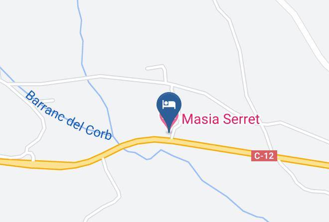 Lleida - Masia Serret Maps