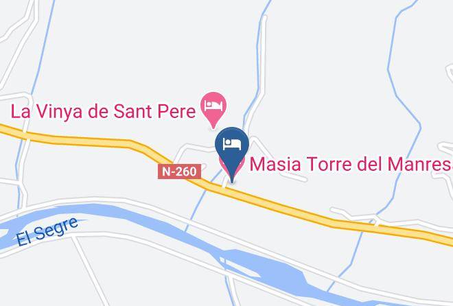 Lleida - Masia Torre Del Manresa Maps