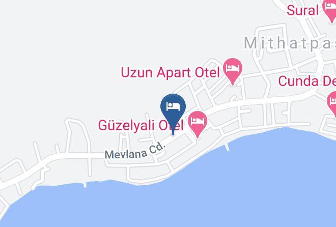 Ayvalik - Masmavi Otel Maps