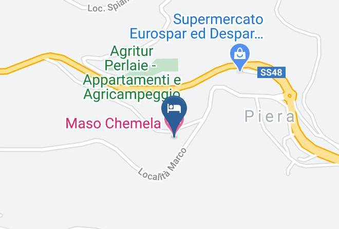Trento - Maso Chemela Maps