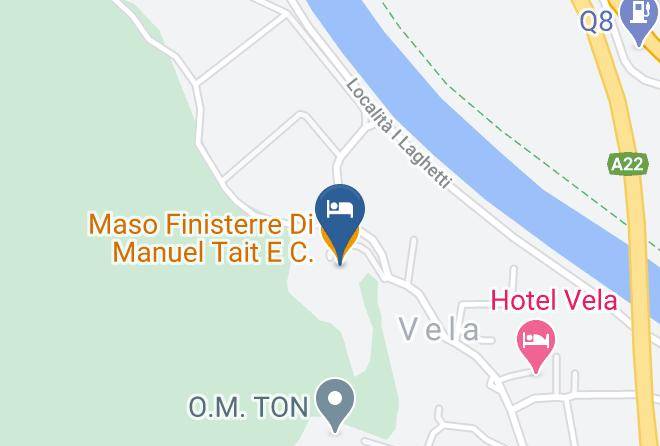 Trento - Maso Finisterre Di Manuel Tait E C Snc Maps