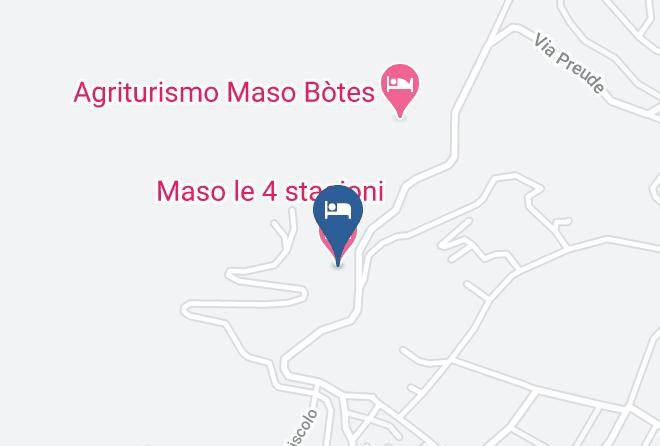 Trento - Maso Le 4 Stagioni Maps