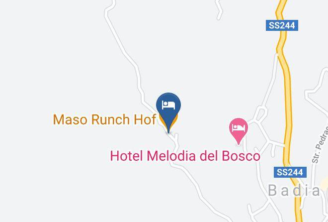 Bolzano - Maso Runch Hof Maps
