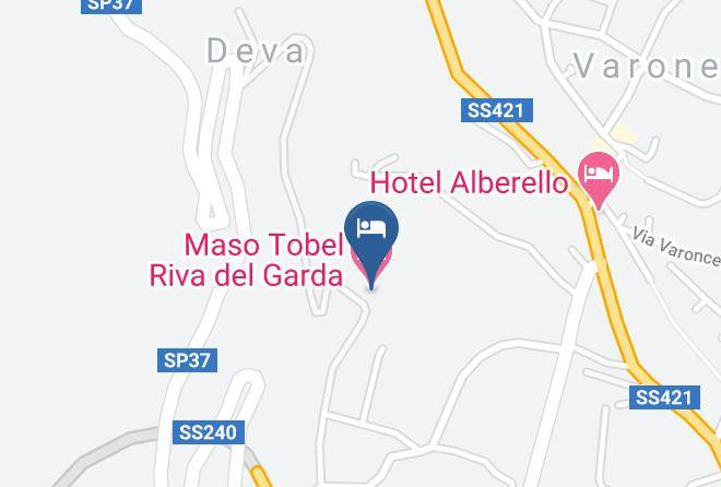 Trento - Maso Tobel Riva Del Garda Maps