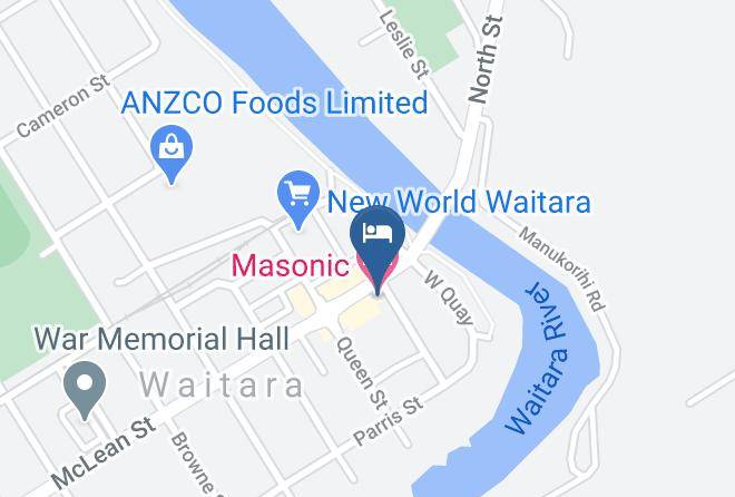 New Plymouth - Masonic Hotel Maps