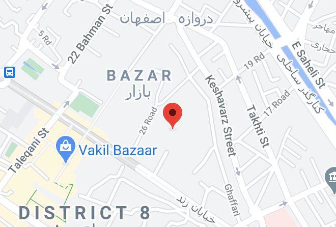 Masoumeh Soltan Traditional Hotel Map