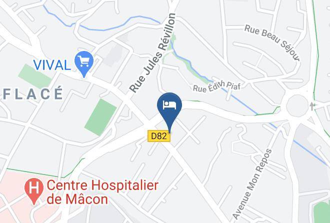 Saone Et Loire - Massages Macon L'empreinte Du Bien Etre Maps