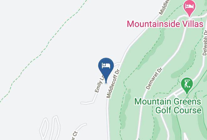 Massanutten Hillside Summit Map