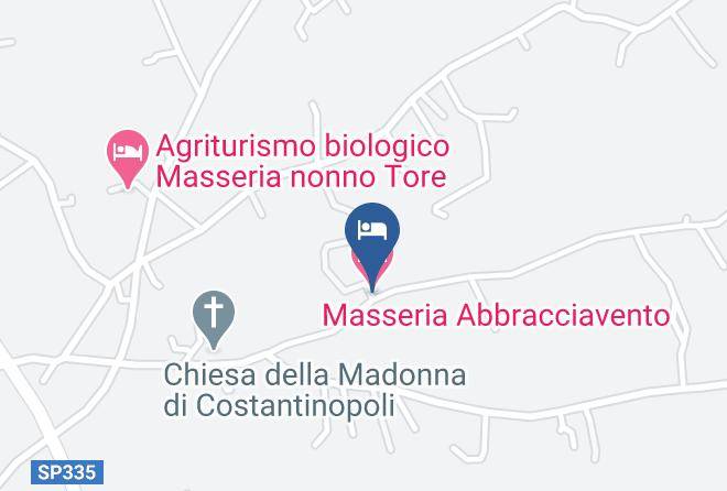 Masseria Abbracciavento Map