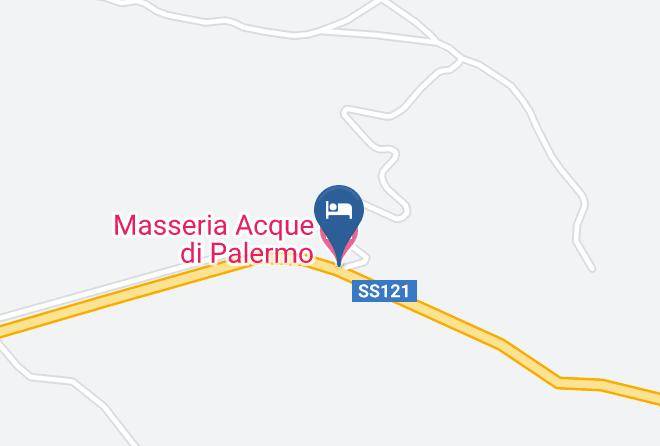Palermo - Masseria Acque Di Palermo Maps
