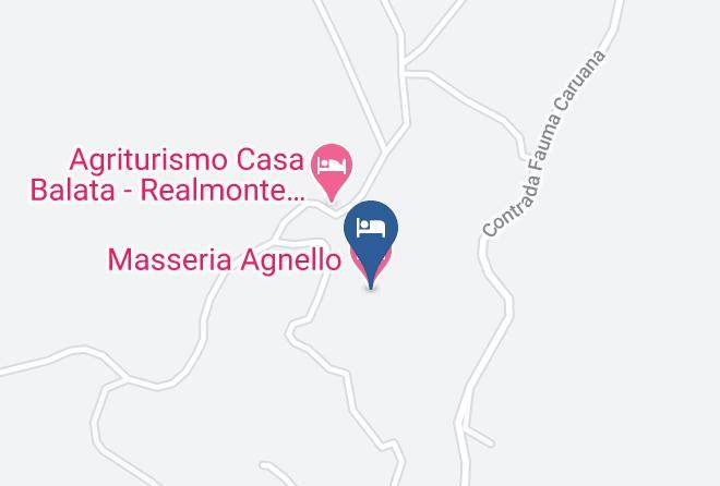 Agrigento - Masseria Agnello Maps