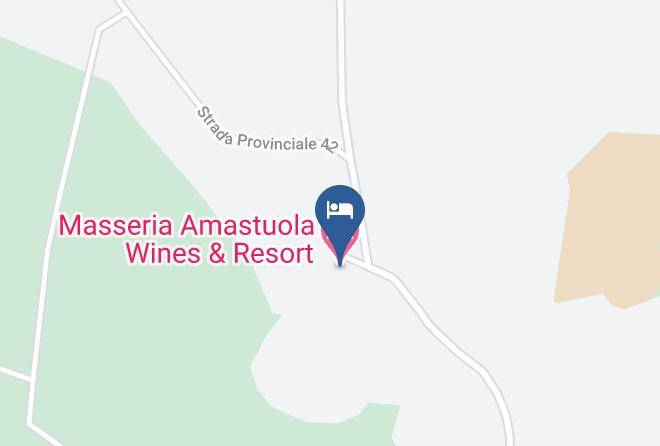 Masseria Amastuola Wines & Resort Map
