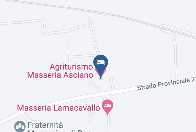 Brindisi - Agriturismo Masseria Asciano Maps
