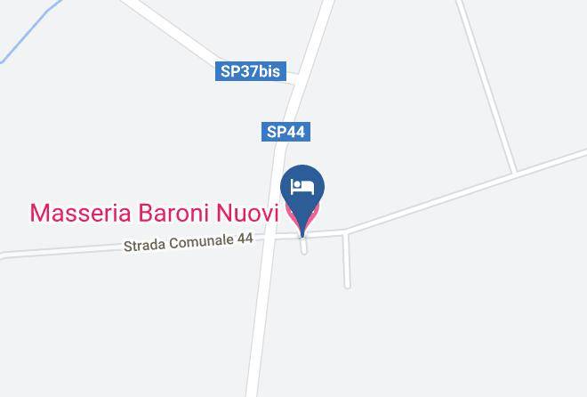 Brindisi - Masseria Baroni Nuovi Maps