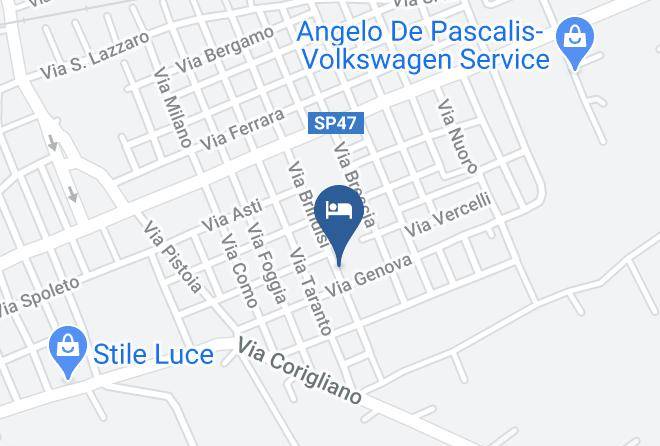 Lecce - Masseria Benefici Maps