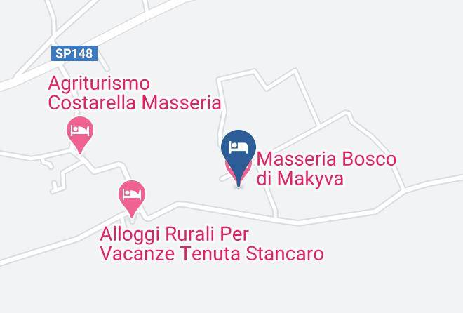 Lecce - Masseria Bosco Di Makyva Maps