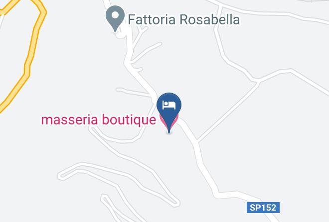 Masseria Boutique Map