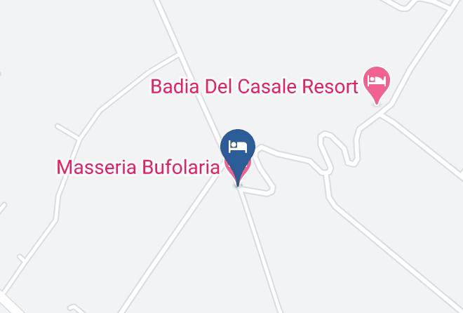 Lecce - Masseria Bufolaria Maps