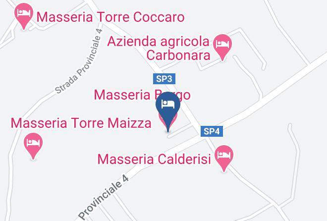 Brindisi - Masseria Burgo Maps